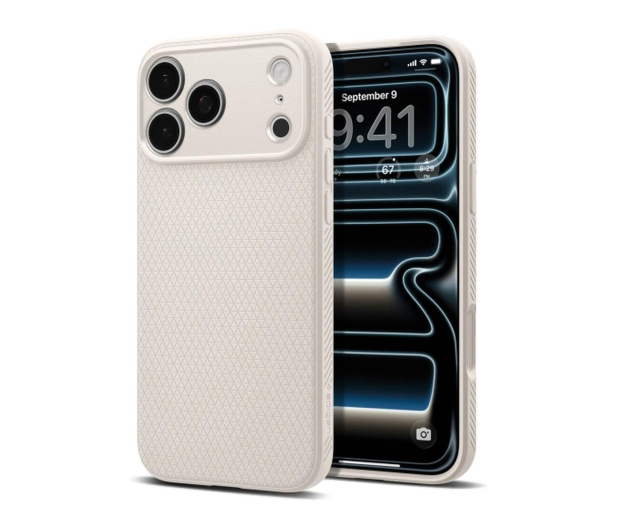 Spigen Liquid Air do iPhone 18 Pro Max/17 Pro Max (natural titanium - 1586417 - zdjęcie